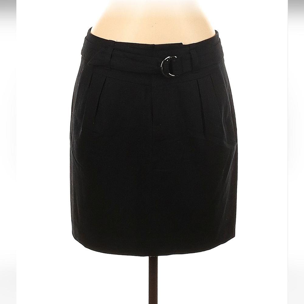 Banana Republic wool mini skirt